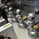 Robotic servers at the Wall.e restaurant (no relation to Disney) in Hefei, China